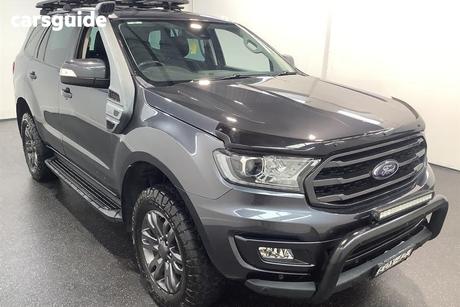 Grey 2021 Ford Everest Wagon Basecamp