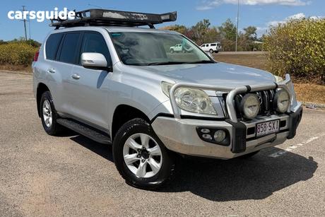 Silver 2013 Toyota Landcruiser Prado SUV GXL 4X4