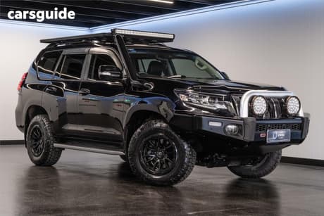 Black 2021 Toyota Landcruiser Prado Wagon Kakadu