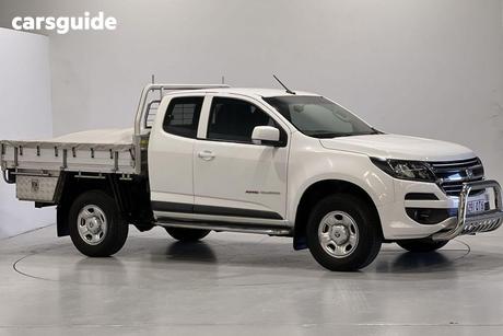 White 2016 Holden Colorado Space Cab Chassis Ls (4X4)
