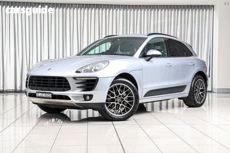 Silver 2014 Porsche Macan Wagon S Diesel
