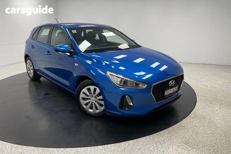 Blue 2018 Hyundai I30 Hatchback Go