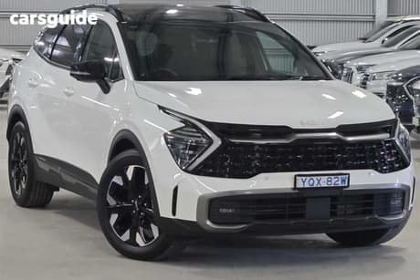 White 2023 Kia Sportage Wagon Gt-Line (Awd)