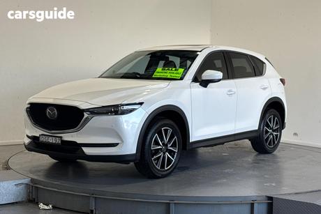 White 2017 Mazda CX-5 Wagon Akera (4X4)