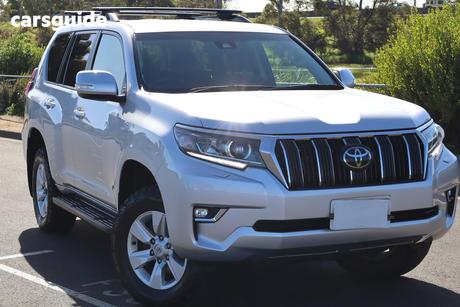 Silver 2019 Toyota Landcruiser Prado Wagon Gxl (4X4)