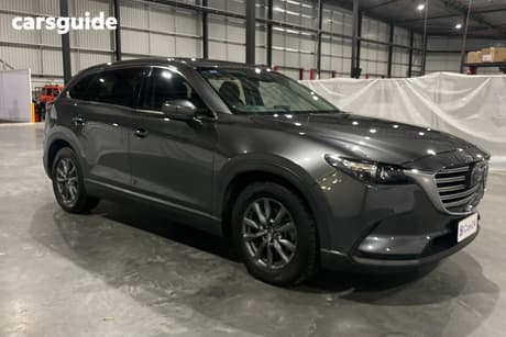 Grey 2021 Mazda CX-9 Wagon Touring (Awd)