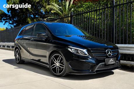 Black 2017 Mercedes-Benz B250 Hatchback 4Matic