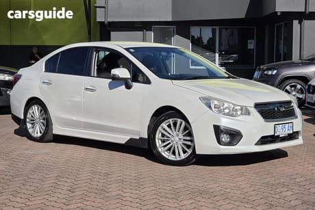 White 2012 Subaru Impreza Sedan 2.0I-S (Awd)