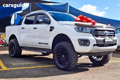White 2021 Ford Ranger Double Cab Pick Up Wildtrak 2.0 (4X4)