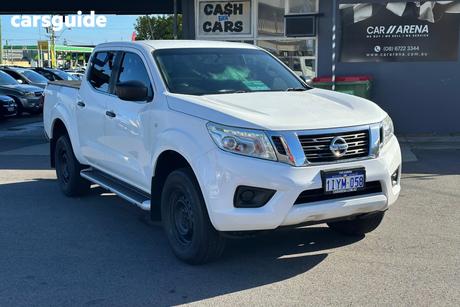 White 2018 Nissan Navara Dual Cab Pick-up Sl (4X4)