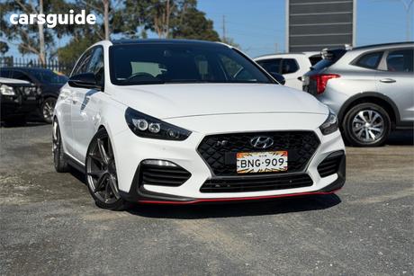 White 2020 Hyundai I30 Hatchback N Performance Lux S.Roof