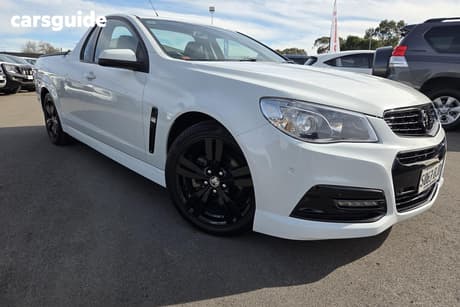 White 2014 Holden UTE Utility Sv6