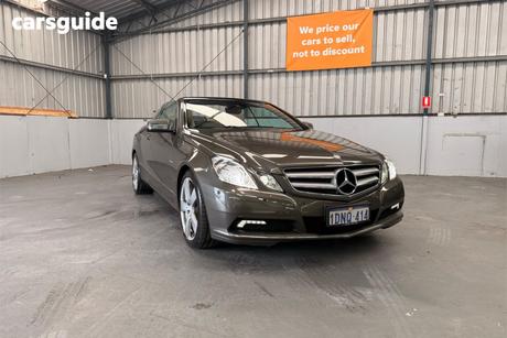 Grey 2011 Mercedes-Benz E250 Cabriolet Cgi Elegance