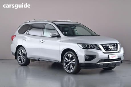 Silver 2018 Nissan Pathfinder Wagon Ti (4X4)