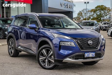 Blue 2025 Nissan X-Trail Wagon Ti-L (4Wd) E-Power (Hybrid)