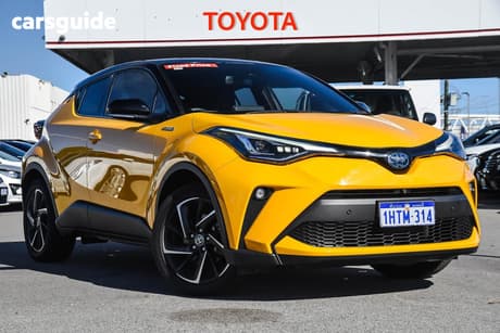 Yellow 2022 Toyota C-HR Wagon Koba (2Wd) Hybrid
