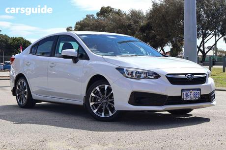 White 2021 Subaru Impreza Sedan 2.0I (Awd)