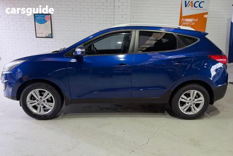 Blue 2014 Hyundai IX35 Wagon Active (Fwd)