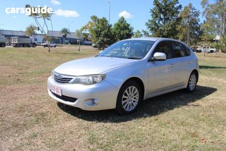 Silver 2008 Subaru Impreza Hatchback Rx (Awd)