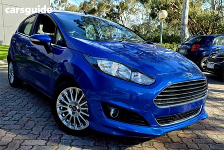 Blue 2016 Ford Fiesta Hatchback Sport
