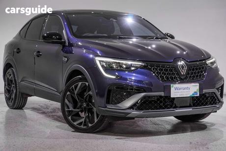 Blue 2024 Renault Arkana Coupe Espirit Alpine