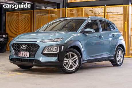 Blue 2019 Hyundai Kona Wagon Active (Fwd)