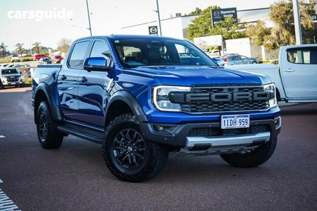 Blue 2023 Ford Ranger Double Cab Pick Up Raptor 3.0 (4X4)