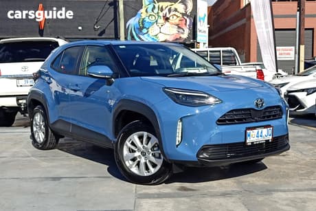 Blue 2025 Toyota Yaris Cross Wagon Gxl Hybrid (Awd)