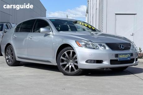 Silver 2007 Lexus GS300 Sedan Sport Luxury
