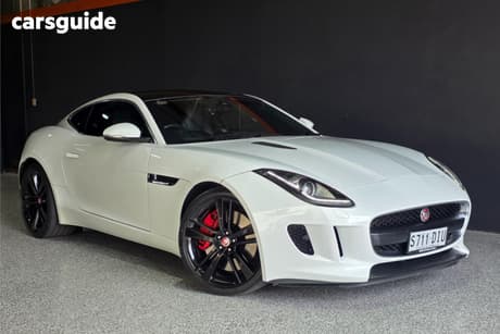 White 2014 Jaguar F-Type Coupe V6