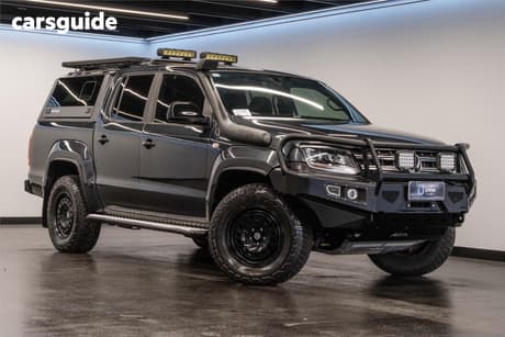 Grey 2020 Volkswagen Amarok Dual Cab Utility Tdi580S 4Motion