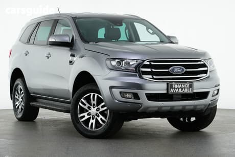 Silver 2019 Ford Everest Wagon Trend (4Wd 7 Seat)
