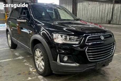 Black 2018 Holden Captiva Wagon Active 7 Seater