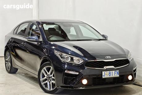 Black 2019 Kia Cerato Sedan Sport