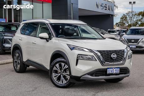 White 2025 Nissan X-Trail Wagon St-L (4Wd)
