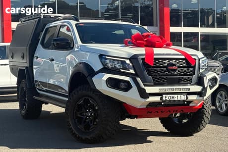 White 2021 Nissan Navara Dual Cab Pick-up Pro-4X Warrior (4X4)