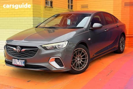 Grey 2018 Holden Commodore Liftback Rs