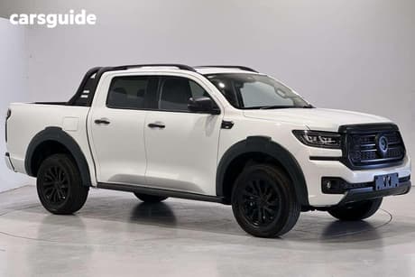 White 2026 GWM Cannon Dual Cab Utility Vanta (4X4)