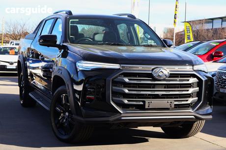 Black 2023 LDV T60 Double Cab Utility Max Luxe (4X4)
