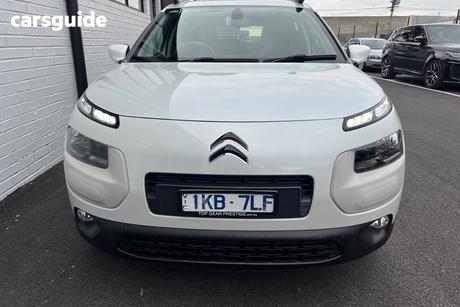 White 2017 Citroen C4 Cactus Wagon Onetone 1.2T Puretech