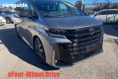 Grey 2026 Toyota Vellfire SUV HYBRID Z PREMIER AUTO