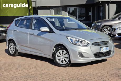 Silver 2016 Hyundai Accent Hatchback Active