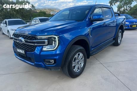 Blue 2023 Ford Ranger Double Cab Pick Up Xlt 3.0 (4X4)