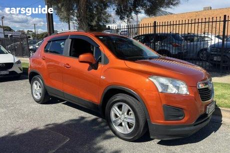 Orange 2015 Holden Trax Wagon Ls