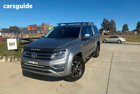 Silver 2022 Volkswagen Amarok Dual Cab Utility Tdi580 Highline 4Motion