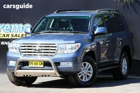 Blue 2008 Toyota Landcruiser Wagon Vx (4X4)