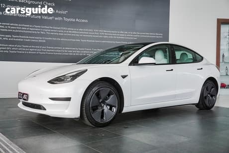 White 2023 Tesla Model 3 Sedan Rear-Wheel Drive