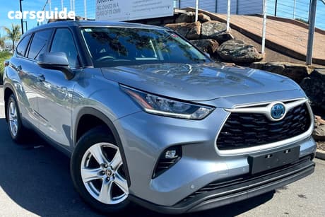 Blue 2024 Toyota Kluger Wagon Gx Hybrid Awd