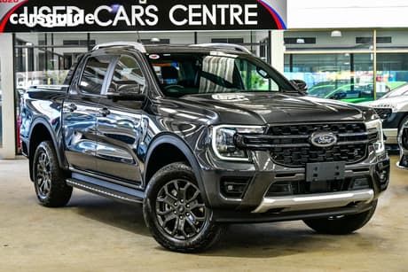 Grey 2025 Ford Ranger Double Cab Pick Up Wildtrak 3.0 (4X4)