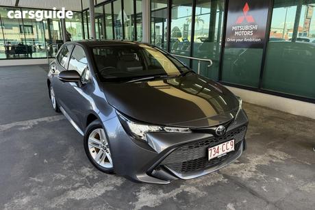 Grey 2021 Toyota Corolla Hatchback Ascent Sport + Tr Kit